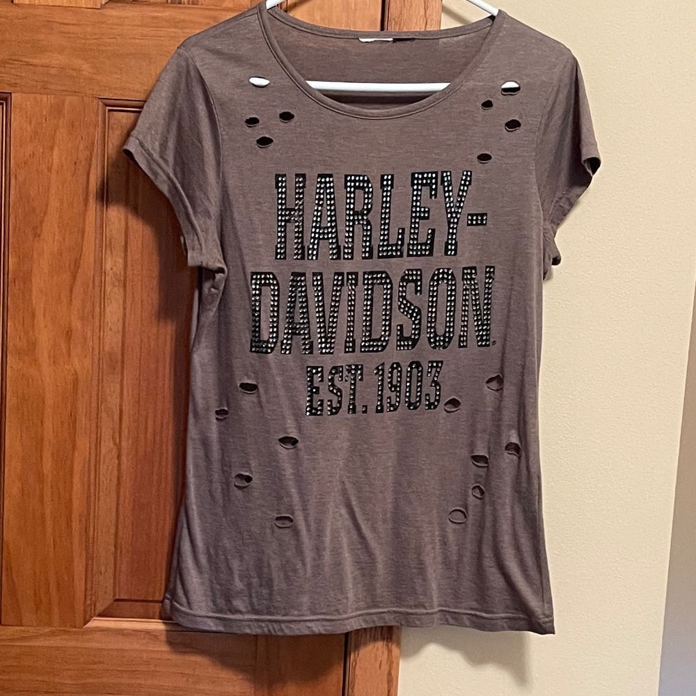 Harley-Davidson Army Green T-Shirt - L